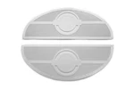 Footboard White Mat Set For Harley Davidson By V-twin. Fixed Price $38.32.