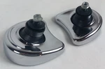Harley Davidson Fairing Mounted Chrome Cover Side View Mirrors 56000011 56000012. Fixed Price $56.70.