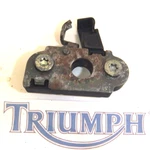 Triumph Daytona 600 Seat Lock Catch Assembly Shown 2003. Fixed Price $12.70.