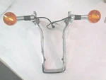 Suzuki VS1400 Rider Pillion Handle With Rear Turn Signals Fits 1987-2004. Fixed Price $126.80.