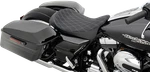 Drag Specialties Seats Low Solo - Double Diamond Silver Stitch Fl. Fixed Price $294.99.