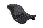 Odyssey Harley-davidson Leather Seat W/gray Stitching For Road Glide. Fixed Price $169.99.