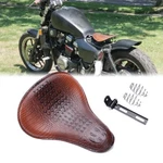 Driver Solo Seat Brown Alligator Large For Honda Magna 750 Bobber Custom. Fixed Price $64.46.