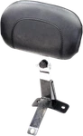 Mustang Driver Backrest Kit Smooth - Black Studs 79611. Fixed Price $337.25.