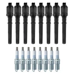 Bosch Ignition Coil Ngk Laser Platinum Spark Plug Kit Ford Mustang V8. Fixed Price $305.95.