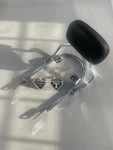 Triumph Bonneville T100/SE/SCRAMBLER (air Cooled) Chrome Low Sissy Bar + Rail. Fixed Price $782.05.