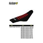 2004-2008 Husqvarna Smr Te Cr Wr Seat Cover Gripper All Black / Red Ribs #69. Fixed Price $54.99.