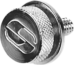 Saddlemen Seat Mounting Knobs 1/4IN-28 Chrome Harley 8900C. Fixed Price $19.99.