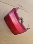 1984 Honda CH125 Elite Rear Cowl Top Assembly Candy Ruby Red. Fixed Price $50.00.