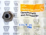 Amf Harley Davidson Nos New 51674-25 Lock Nut Wla Flh. Fixed Price $44.99.