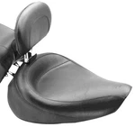 Mustang Wide Touring Vintage Solo Seat With Driver Backrest 79348 48-9211. Fixed Price $690.00.