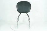 2010 Harley Softail Heritage Classic Oem Rear Sissy Bar W/ Backrest Cushion Pad. Fixed Price $126.00.