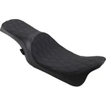Drag Specialties Predator 2-UP Black Double Diamond Seat Harley Touring 08-20. Fixed Price $512.95.