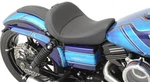 Drag Specialties Solo Seat With Backrest Option - Black Motorcycle Street Bike. Fixed Price $503.95.