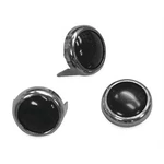 Mustang Motorcycle Products Replacement Pearl Black Studs 78089. Fixed Price $30.37.