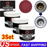 3X Metal Paste Protectant Scratch Remover Pipe Infused Polishing Pads. Fixed Price $32.97.
