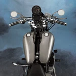 Drag Specialties Fat Bob Style Gas Tanks Flatside 5 Gallon 011242-BX36. Fixed Price $343.39.