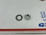 88 04 Kawasaki KX500 Clutch Nut & Washer 92015-1725 Oem. Fixed Price $14.00.