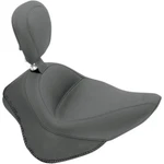 Mustang Wide Vintage Touring Solo Seat - Driver's Backrest (black) 79742. Fixed Price $621.00.