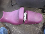 1995 Suzuki GSX600 Katana Front Rear Saddle. Fixed Price $50.00.