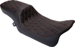 Drag Specialties Seats Predator 2-UP Vinyl Double Diamond Stitch. Fixed Price $479.95.