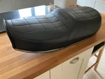 Triumph T150, T160, TR6, T120, And 68-70 T100 Seat Stepped King Queen Saddle. Fixed Price $154.63.