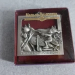 Vintage Harley Davidson Christmas Ornament Pewter 1993 6TH Issue 99429-94Z. Fixed Price $14.99.
