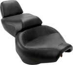 Mustang Vintage Wide Touring Seat One-piece Smooth Black Without Driver. Fixed Price $646.30.