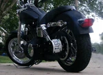 Harley Dyna Super Glide Rod Fxdc Rolled License Plate Relocator Bracket. Fixed Price $18.92.