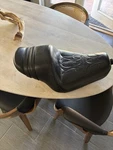 Pera Stubs Whiplash Solo Seat. Fixed Price $225.00.