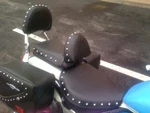 Suzuki Volusia Boulevard C50T Motorcycle Driver Backrest Quick Release. Fixed Price $94.34.