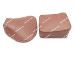 Vespa Front And Rear Seat Cover Set Brown Vbb Super Px Rally. Fixed Price $67.54.