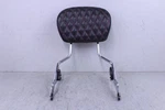 Harley-davidson Touring Detachable Sissy Bar Backrest Diamond Stitch 52627-09A. Fixed Price $125.00.