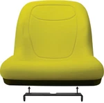 Milsco XB180 Yellow Vinyl Bucket Seat W/ Bracket Fits LT160 LT180 OEM#AM131157. Fixed Price $149.99.