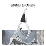 Chrome Detachable Passenger Backrest Sissy Bar For Harley Fat Boy Breakout 13-23. Fixed Price $115.99.