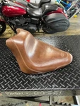 Mustang Wide Tripper Solo Seat For Harley Davidson Fls/flss Brown P/n 76764. Fixed Price $325.00.