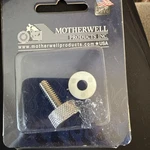 Motherwell Thumbscrew "low Profile Nc" 1/4 Chrome/harley-davidson. Fixed Price $8.00.
