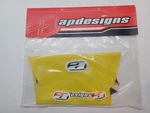 Ap Designs Yamaha Seat Cover 1993-2001 YZ80 Yellow Gripper. Fixed Price $50.00.