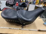 Wide Touring Mustang Vintage Seat Harley Shovelhead Fx Flh Panhead Electra Glide. Fixed Price $599.95.