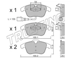 Trusting 691.1 Brake Pad Set, Disc For Audi, (faw), Seat, Vw. Fixed Price $60.20.
