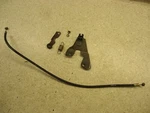 86-88 Honda Shadow Seat Latch Lock Cable W/ Parts Bracket VT700C Oem 1987. Fixed Price $14.90.