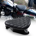 Motorcycle 3" Springs Solo Seat W/ Base Plate Mount For Harley Bobber Chopper. Fixed Price $48.98.