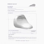 Indian Motorcycle Comfort Seat Kit Part Number - 2884226. Fixed Price $270.99.