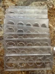 Lot Of 10 Coin Year Or Mint Set Holders By Whitman 1C-50C Lightly Used. Fixed Price $8.99.