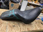 Corbin Gunfighter Seat Flames Harley Softail Fatboy Fxst 1984-99 Custom Chopper. Fixed Price $199.95.