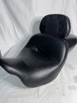 Harley Davidson Trike Seat, Auto-adj Backrest & Passenger P52000033. Fixed Price $420.00.