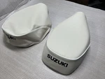 Suzuki FA50 Seat Cover FS50 1980 Top 1991 White) (S*-17). Fixed Price $29.95.