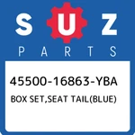 45500-16863-YBA Suzuki Box Set,seat Tail(blue) 4550016863YBA, New Genuine Oem Pa. Fixed Price $180.43.