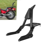 Black Passenger Backrest Sissy Bar For Honda Shadow VLX600 VT600 1999-2008. Fixed Price $122.01.