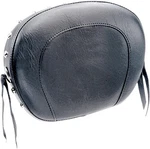 Mustang Blk Studded Medallion Sissy Bar Pad 12X 9 Heritage Softail Classic 88-06. Fixed Price $188.01.